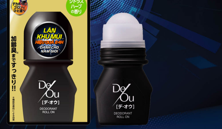 Khử mùi Deou với công thức độc đáo giúp khử mùi cơ thể suốt 24h 