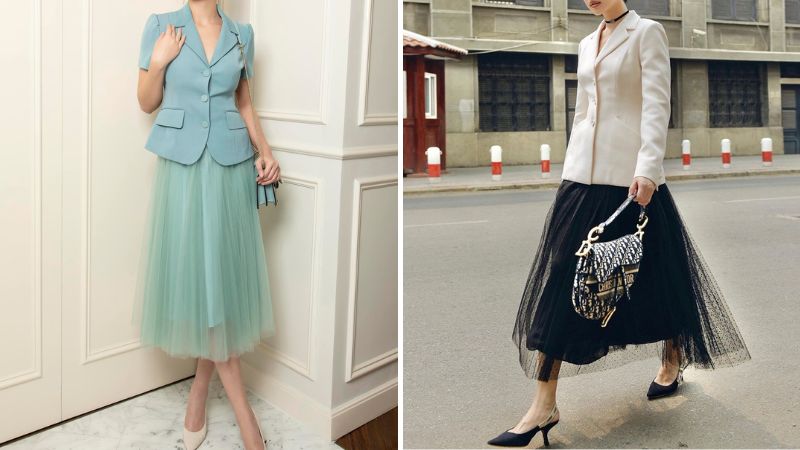 10 cách mix đồ với chân váy xòe ngắn cực đẹp và thời trang  Thời trang   Việt Giải Trí