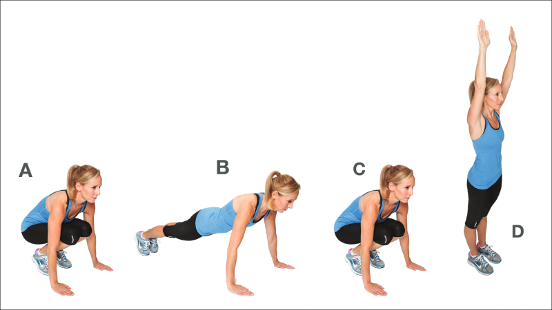 Bài tập Slow Burpees