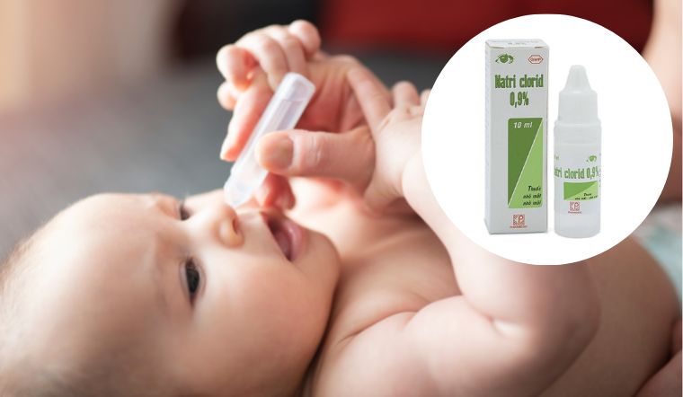 Cách sử dụng thuốc nhỏ mắt Efticol cho trẻ sơ sinh