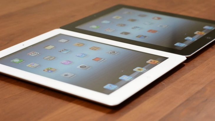 Trọng lượng iPad 3 nhẹ hơn so với iPad 4 dù có cùng kích thước