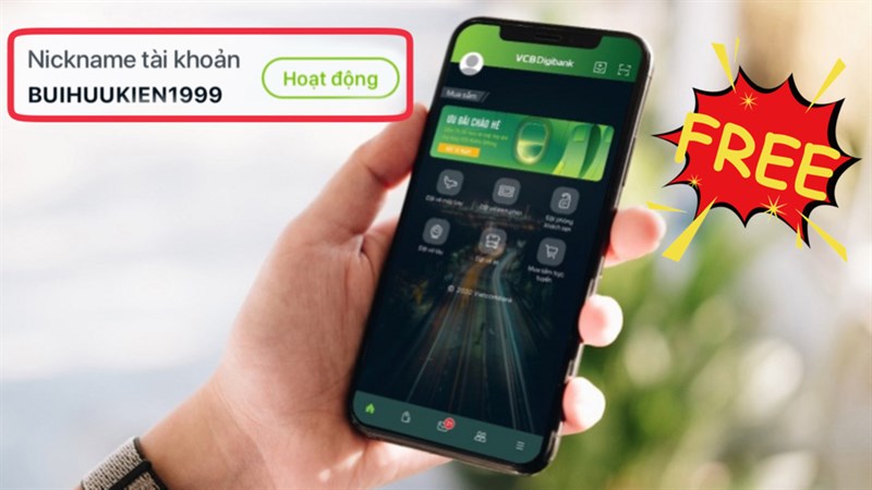 Cách tạo nickname tài khoản Vietcombank Cách tạo nickname tài khoản Vietcombank