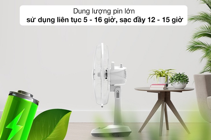 Quạt sạc điện Sunhouse SHD7223