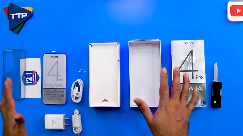 Trên tay Tecno POVA 4 Pro: Hiệu năng khá, pin khủng 6.000 mAh
