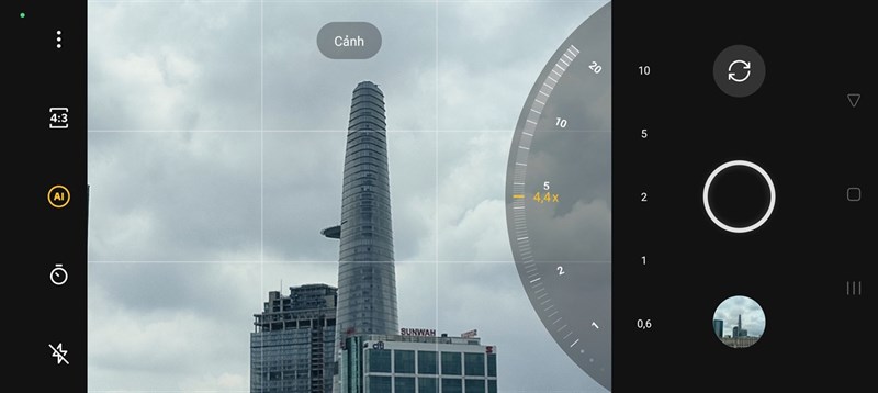 Giao diện chụp ảnh zoom trên OPPO Reno8 Pro 5G. Giao diện chụp ảnh zoom trên OPPO Reno8 Pro 5G.
