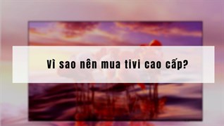 Vì sao nên mua tivi cao cấp? 5 lý do nên sắm ngay tivi cao cấp cho gia đình bạn