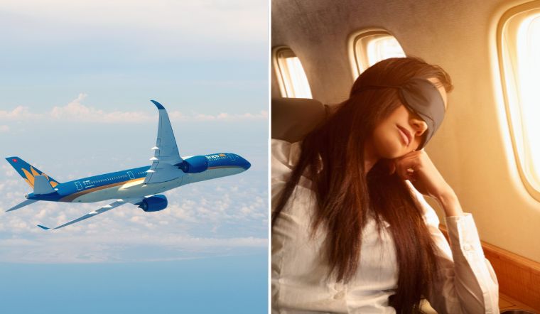3 mẹo cực hay giúp bạn ngủ ngon khi đi máy bay