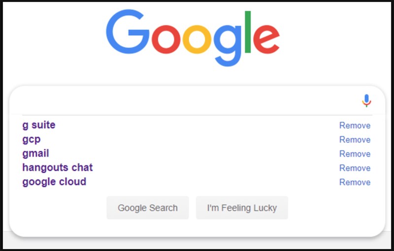 Hình ảnh tính năng mới của Google