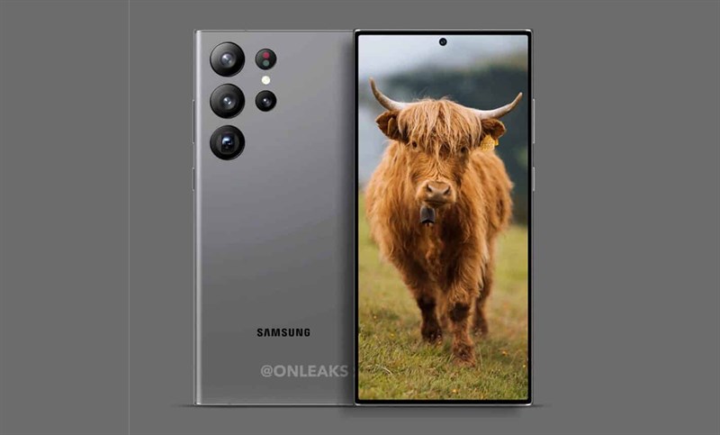 Thiết kế cụm camera sau trên mẫu Galaxy S23 Ultra dự kiến sẽ không quá khác biệt so với người tiền nhiệm (Ảnh: OnLeaks)