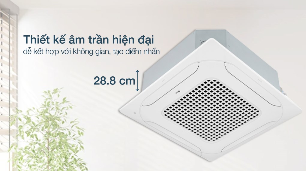 Máy lạnh âm trần LG Inverter 5 HP ATNQ48GMLE7 có thiết kế âm trần hiện đại