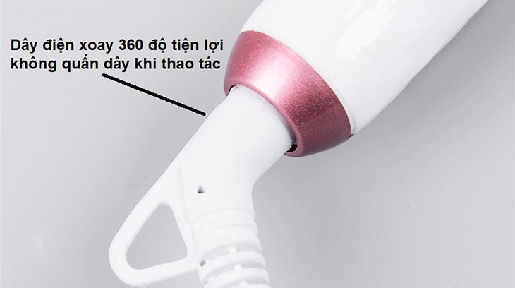 Chọn máy uốn duỗi tóc có đầu xoay 360 độ