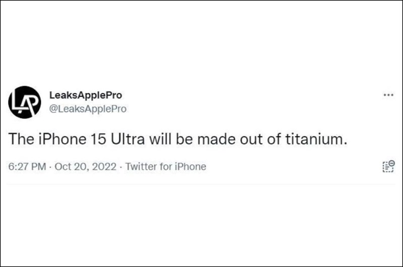 Bài đăng chia sẻ dự đoán của LeakApplePro