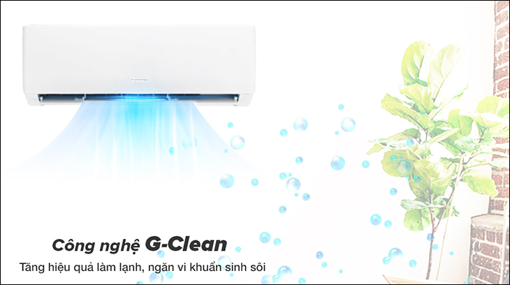 Điều hòa 2 chiều Gree có chế độ tự làm sạch G-Clean