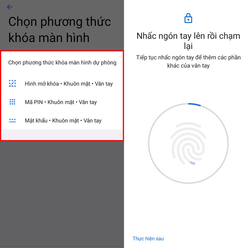 Cách đánh thức màn hình bằng 2 chạm trên realme c33