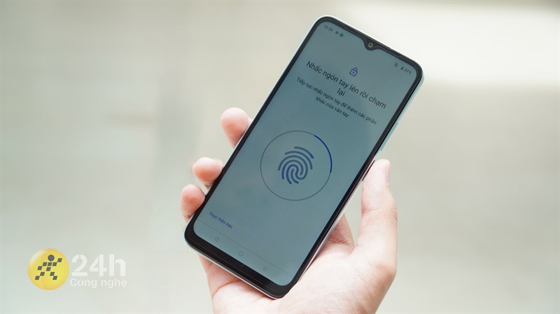 Cách đánh thức màn hình bằng 2 chạm trên realme c33