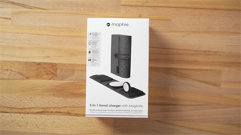 Trên tay Mophie 3-in-1 Travel Charger