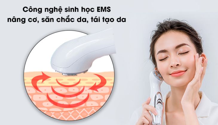 Công nghệ sinh học EMS vượt trội trong làm đẹp được tích hợp vào máy tẩy tế bào chết Lifetrons