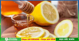 5 công thức giảm cân bằng chanh mật ong an toàn và hiệu quả