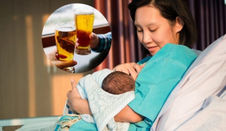 Uống bia khi cho con bú có giúp mẹ tăng nguồn sữa?