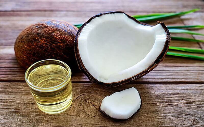 Coconut oil for skin