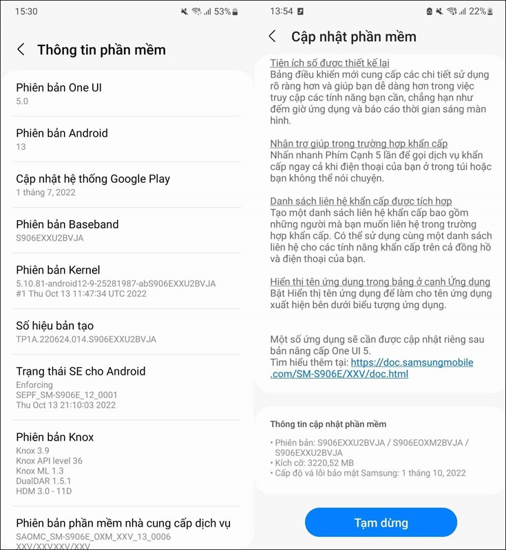 One UI 5.0 chính thức phát hành tại Việt Nam