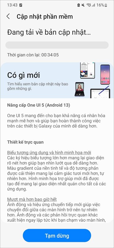 One UI 5 phát hành tại Việt Nam