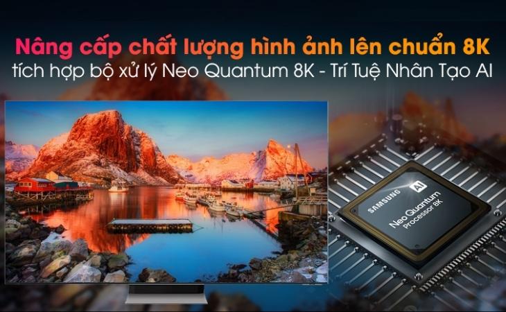 Smart Tivi Neo QLED 8K 65 inch Samsung QA65QN900A tích hợp công nghệ AI