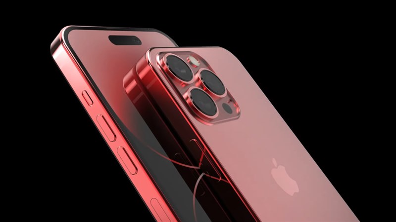 Đắm chìm vẻ đẹp concept iPhone 14 Pro series phiên bản Product RED
