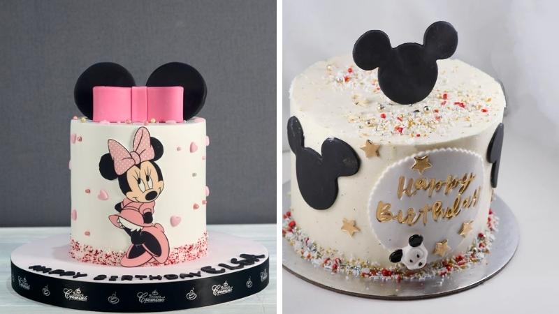 Bánh sinh nhật con chuột mickey