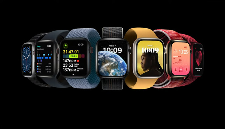 Kiểu dáng hiện đại, màu sắc thời trang của dòng Apple Watch Series 8