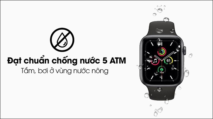 Hầu hết các phiên bản Apple Watch đều trang bị tính năng chống nước