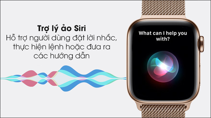 Apple Watch sở hữu cô trợ lý ảo Siri tương tự trên iPhone
