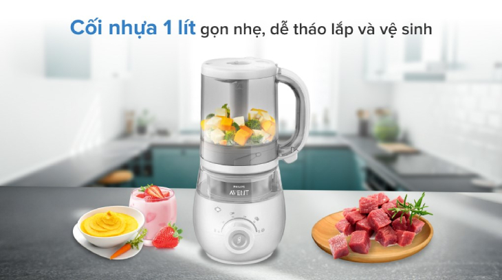 Các loại máy xay được thiết kế có thể tháo lắp từng bộ phận riêng biệt, giúp người dùng dễ dàng vệ sinh