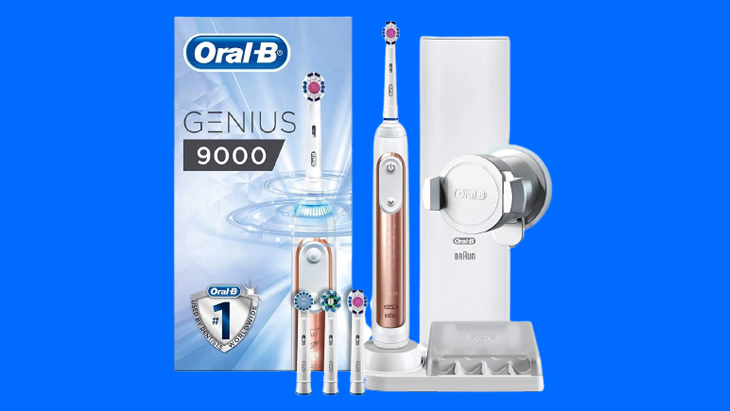 Bàn chải điện Oral B Genius 9000 trang bị 6 chế độ đánh răng