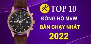 Top 10 đồng hồ thời trang MVW bán chạy nhất năm 2022 tại Điện máy XANH