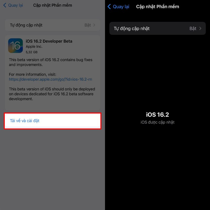 Cách cập nhật iOS 16.2 Beta 1 Cách cập nhật iOS 16.2 Beta 1