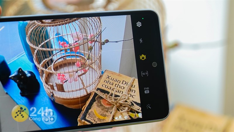 Camera Samsung Galaxy A53 5G chống rung quang học OIS