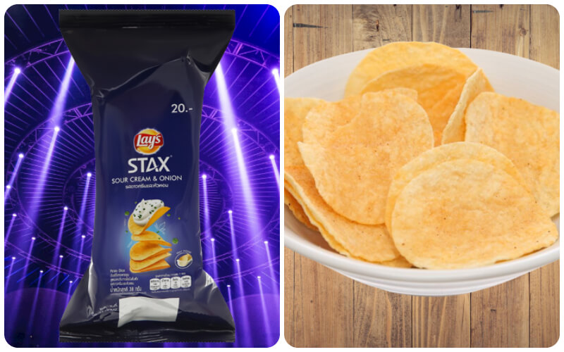 Lay's Stax Thái vị kem chua và hành tây