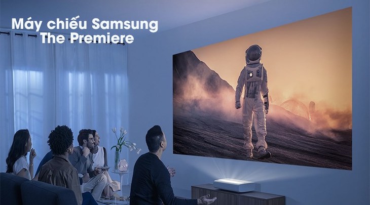 Khả năng hiển thị hình ảnh ấn tượng của máy chiếu Samsung The Premiere