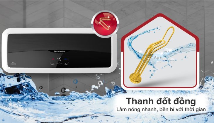 10 lý do nên mua dòng máy nước nóng gián tiếp Ariston Lux-D 2022