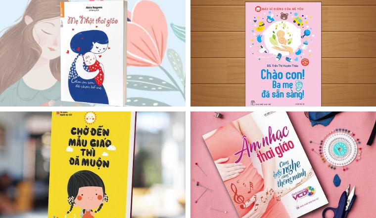 10 cuốn sách Thai Giáo hay, sách bà bầu nên đọc khi mang thai
