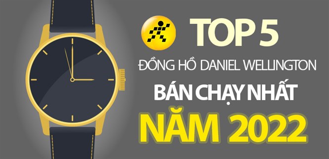 Top 5 đồng hồ Daniel Wellington bán chạy nhất năm 2022 tại Điện máy XANH