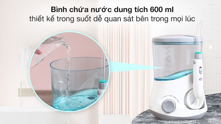 Máy tăm nước cố định