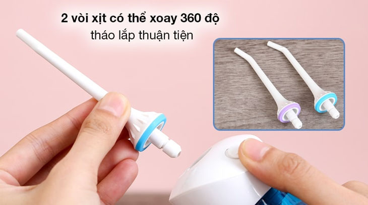 Máy tăm nước cầm tay Rio DCIR2