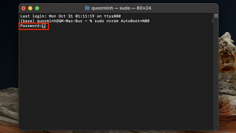 cách bật tính năng