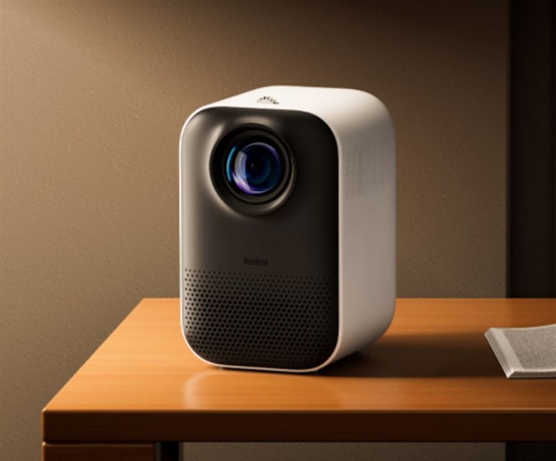 Thiết kế nhỏ gọn với hai màu trắng đen trên mẫu máy chiếu Redmi Projector Thiết kế nhỏ gọn với hai màu trắng đen trên mẫu máy chiếu Redmi Projector