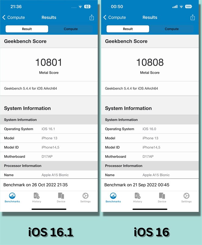 Đánh giá iPhone 13 cập nhật iOS 16.1 Đánh giá iPhone 13 cập nhật iOS 16.1