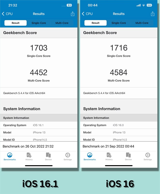 Đánh giá iPhone 13 cập nhật iOS 16.1 Đánh giá iPhone 13 cập nhật iOS 16.1