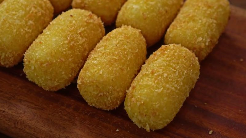 Bánh bao khoai tây Croquette thơm ngon, bổ dưỡng