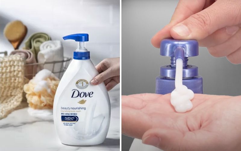 Sữa tắm dưỡng thể Dove dưỡng ẩm chuyên sâu